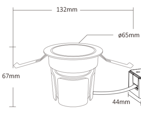 Miboxer 9W tiefes, blendfreies LED-Downlight RGB+CCT 2.4GHz (FUT078) - Miboxer Shop