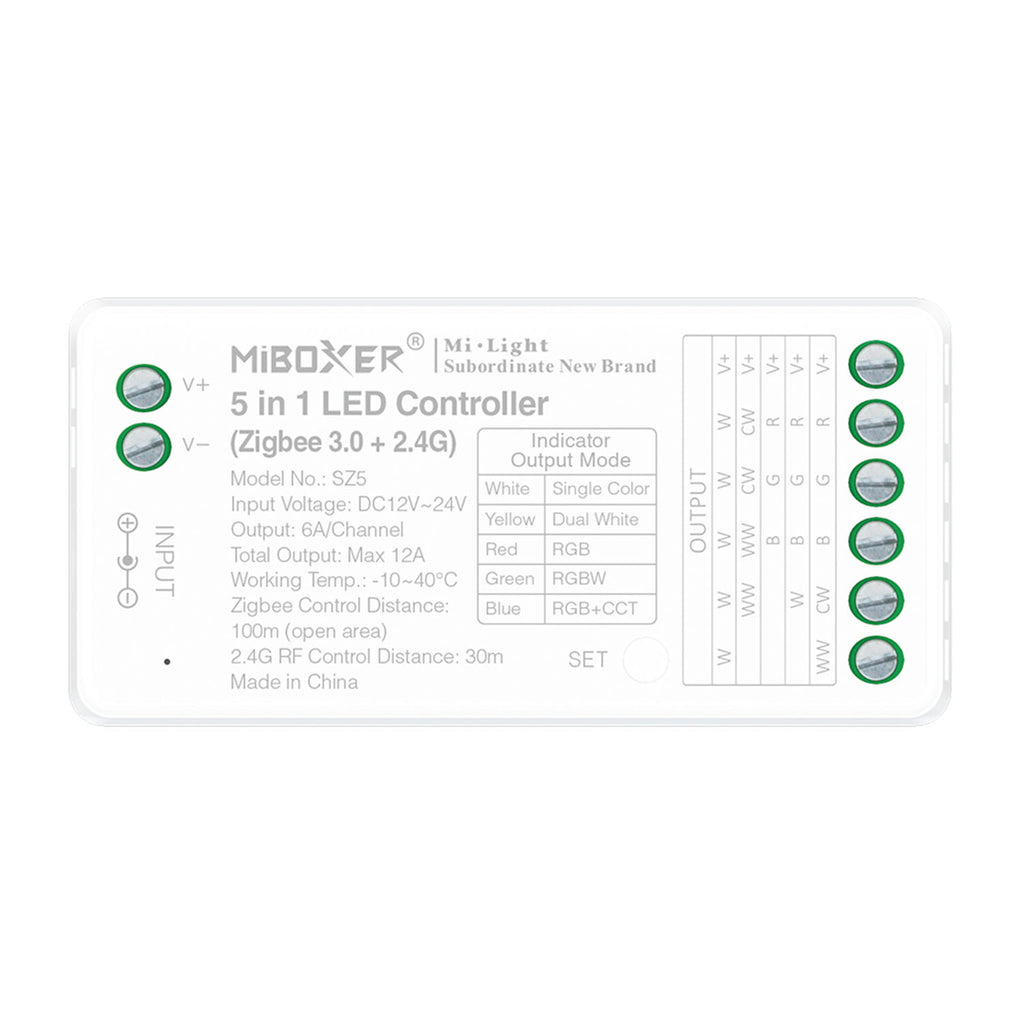 Miboxer 5-in-1-LED-Controller Zigbee 3.0+ 2.4G  ( SZ5 )