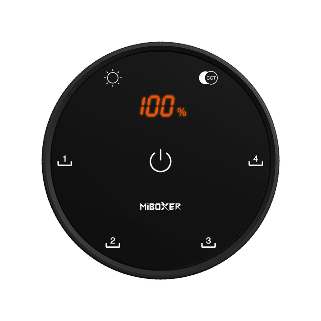 MiBoxer CCT Drehknopf Fernbedienung 2.4GHz für CCT LED Streifen Dimmer Wandfernbedienung für MiBoxer Controller ( K5 )