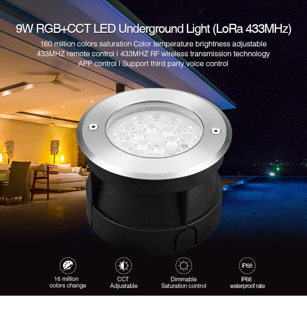 Miboxer 9W RGB+CCT LED Underground L Licht LoRa 433MHz (RD-9L) - Miboxer Shop