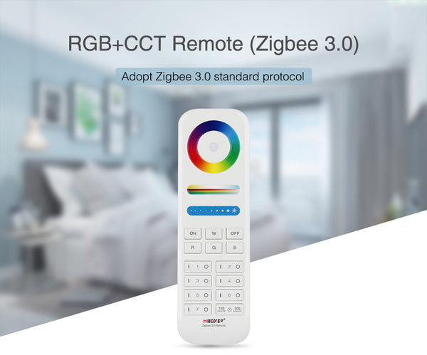 Miboxer 7 Zonen-RGB+CCT Fernbedienung Zigbee 3.0 (FUT089Z) - Miboxer Shop