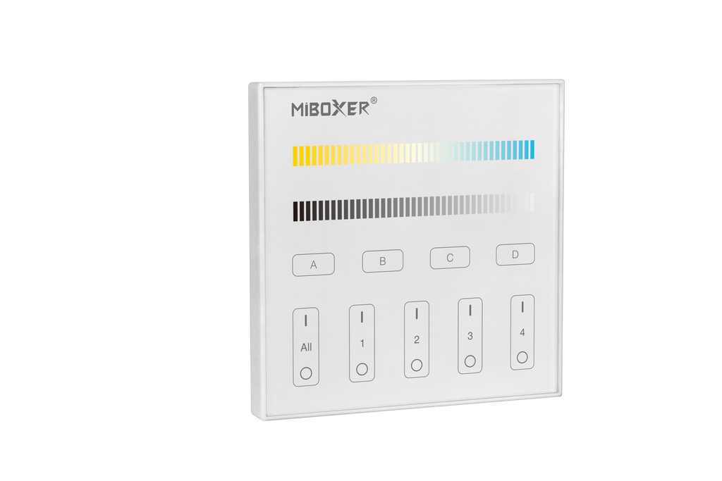 Miboxer DALI CCT Touch mit LED-Anzeigefeld-DT8 (DP2S) - Miboxer Shop