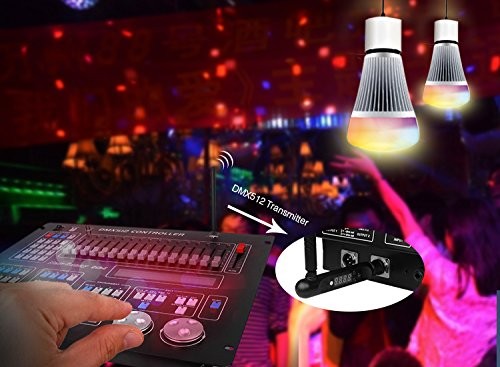 8W DMX512 RGB+CCT Bulb FutD03
