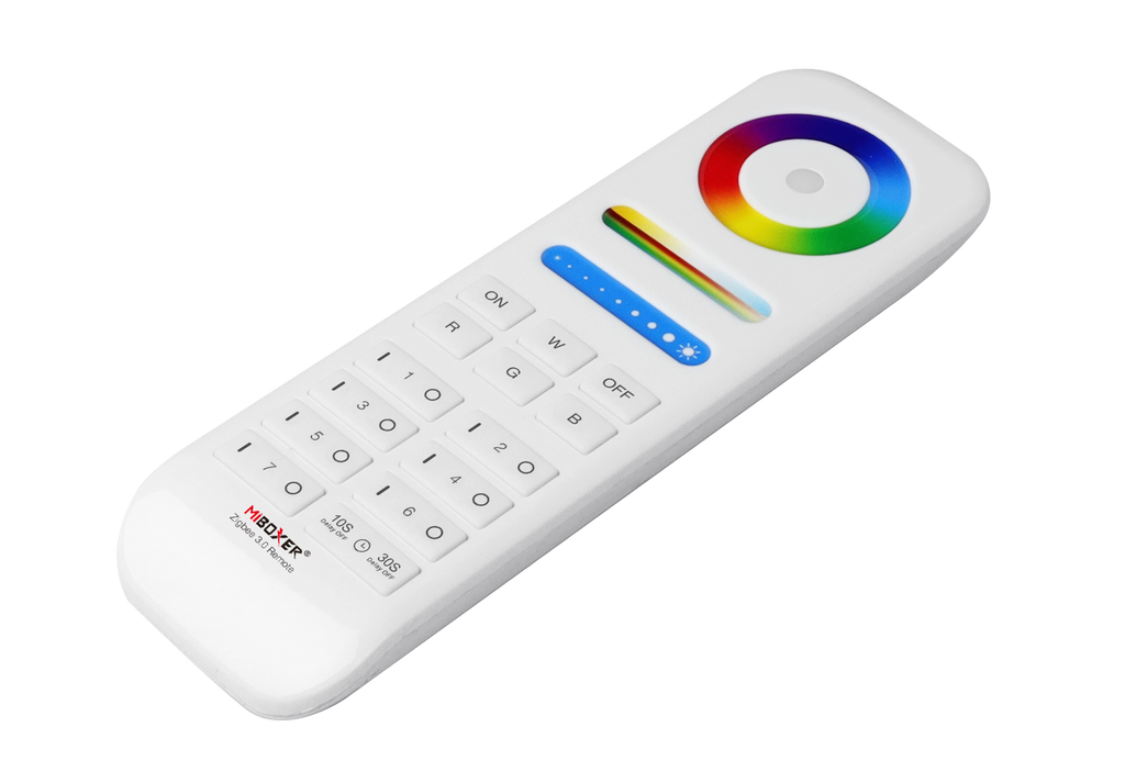 Miboxer 7 Zonen-RGB+CCT Fernbedienung Zigbee 3.0 (FUT089Z) - Miboxer Shop