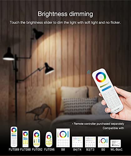 Miboxer 4W /E14 RGB+CCT LED Lampe (FUT108) - Miboxer Shop