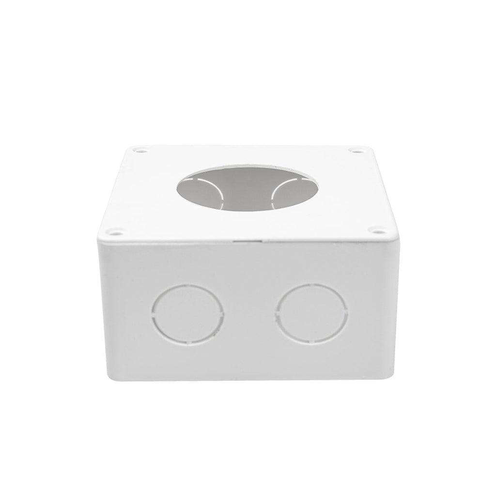 MiBoxer Aufputz-Anschlussdose – Quadratische Installationsbox für Mikrowellen-Radar-Sensoren, 100×100×60 mm, Weiße Oberfläche HPS1-AM100 - Miboxer Shop