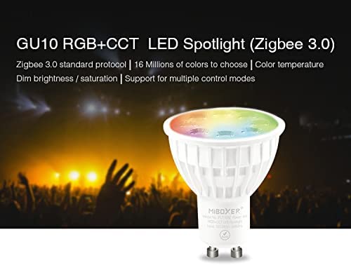 Miboxer  4W GU10 Zigbee3.0 RGB+CCT LED (FUT103Z) - Miboxer Shop