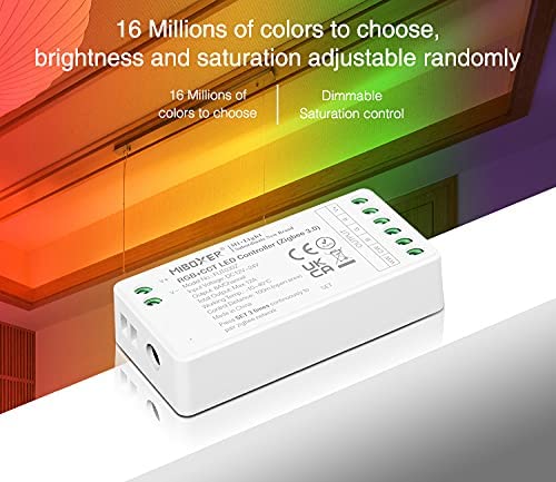 Miboxer Zigbee3.0 RGBCCT RGBWW LED Strip Controller (FUT039Z) - Miboxer Shop