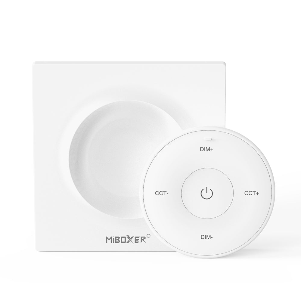 Miboxer 2,4 GHz Panel Fernbedienung mit Magnethalterung CCT (K2) - Miboxer Shop