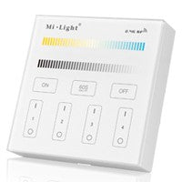 Wireless 2.4G RF 4-Zonen Wandmontierte Smart Touch Panel Controller, B2