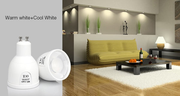5W GU10 dual weiß LED-Strahler Fut 011, kompatibel mit Fut007, fut091, T2, B2
