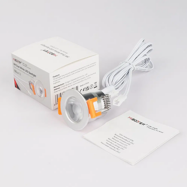 Miboxer LC2-SP03 3W Dual-weißer LED-Strahler 2 Drähte （LC2-SP03） - Miboxer Shop