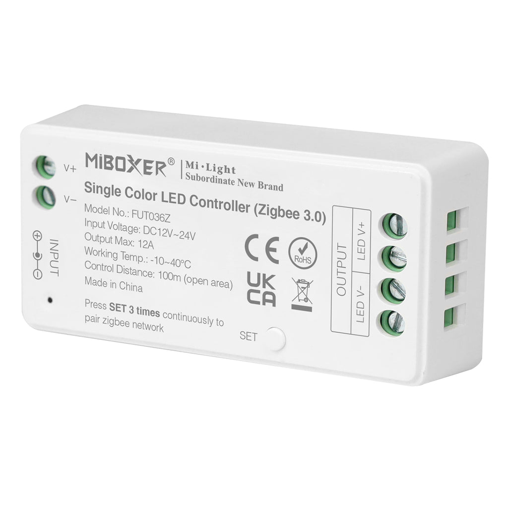 Miboxer Zigbee3.0 Dimmer einfarbiger LED-Streifencontroller (FUT036Z) - Miboxer Shop