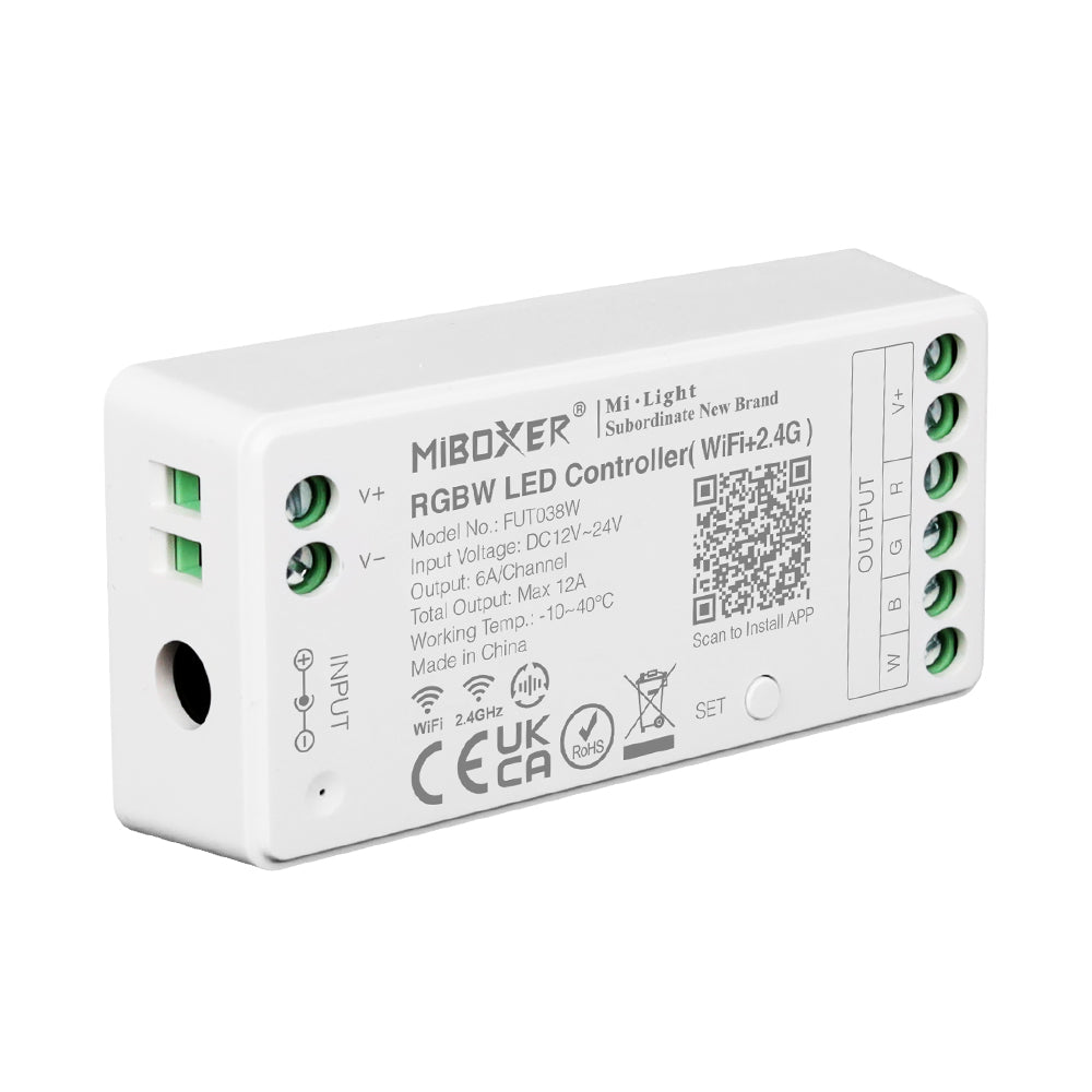 Miboxer RGBW WiFi LED Strip Controller (FUT038W) - Miboxer Shop