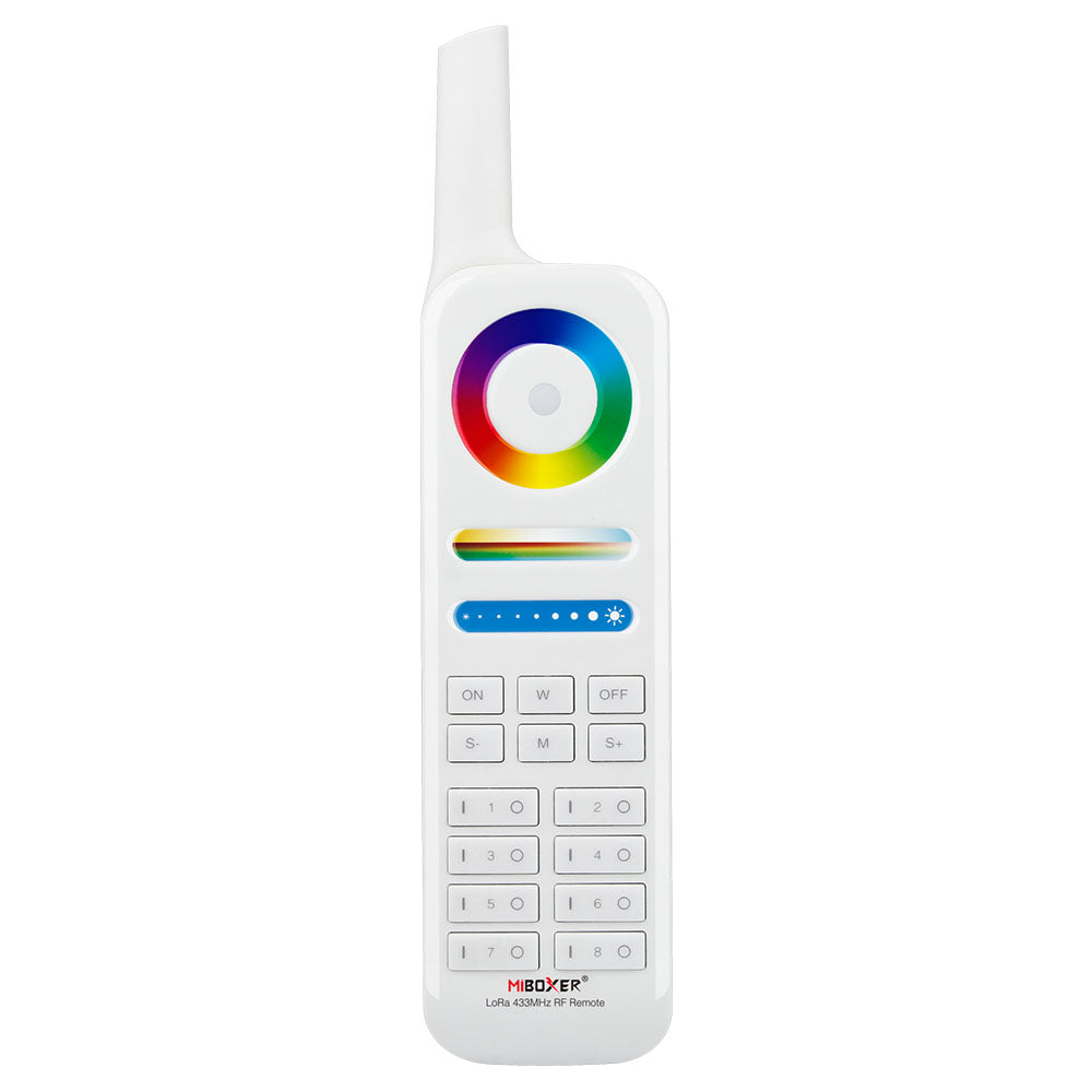 Miboxer 8 Zonen LoRa 433MHz Fernbedienung (FUT086) - Miboxer Shop