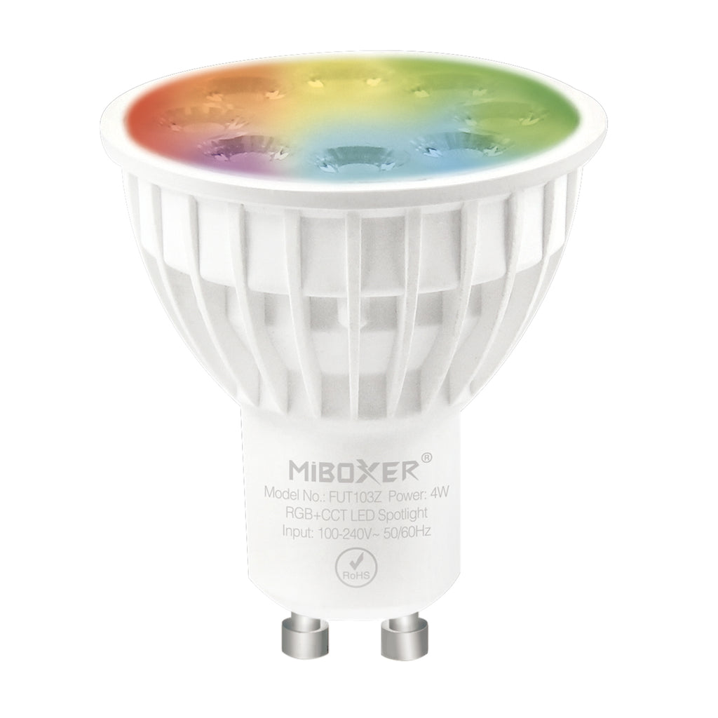 Miboxer  4W GU10 Zigbee3.0 RGB+CCT LED (FUT103Z) - Miboxer Shop