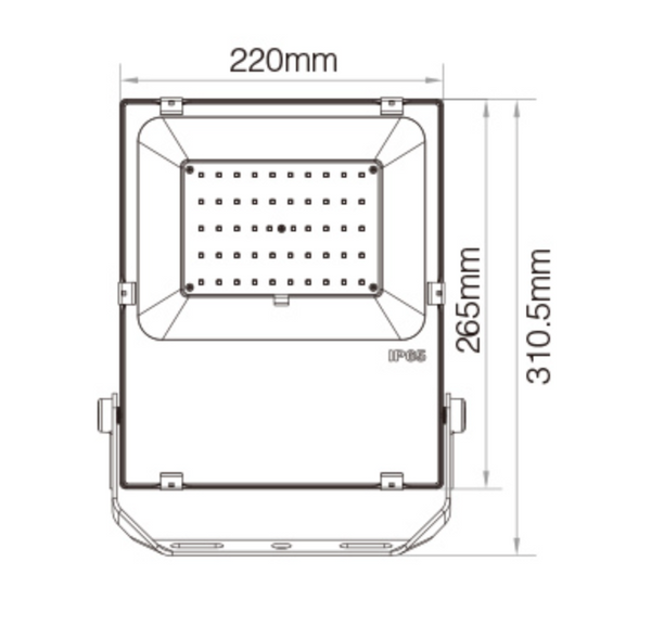 Miboxer 50W Zigbee 3.0 RGB+CCT LED-Flutlicht (FUTT02Z) - Miboxer Shop