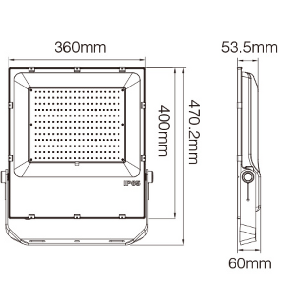 MiBoxer 200W RGB+CCT Flutlicht (FUTT08) - Miboxer Shop