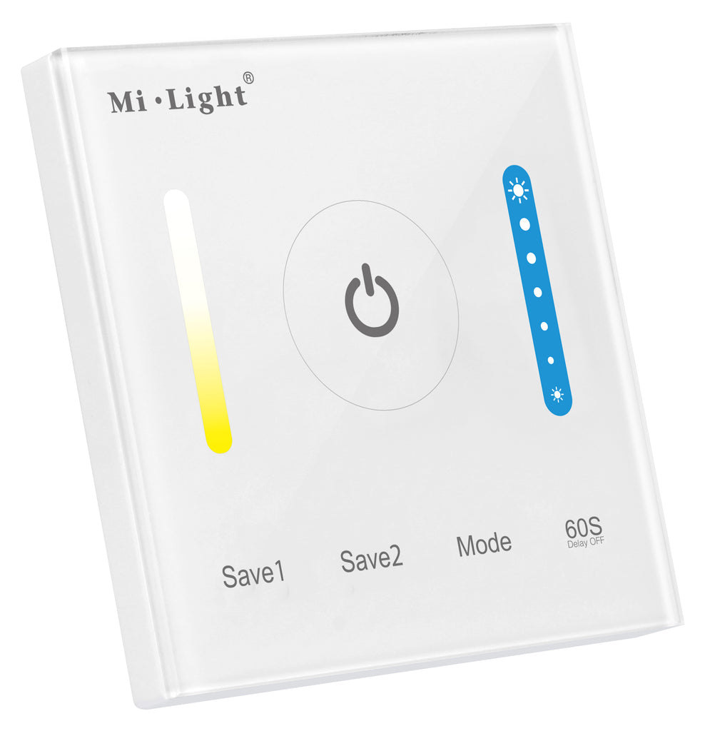Miboxer touchtwo CCT Smart Panel Controller Wandschalter (P2) - Miboxer Shop