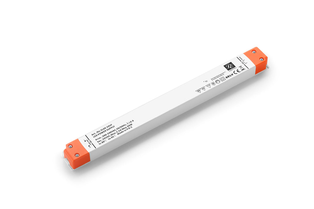 LIGHTEU 60W 24V Ultra Slim Transformator LED Netzteil  Konstante Spannung（SL60-24VF） - Miboxer Shop