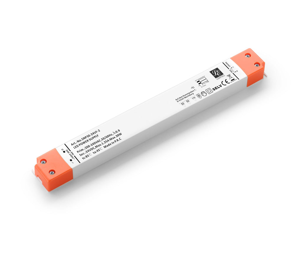LIGHTEU Ultra Slim Transformator LED Netzteil 30W 24V Konstante Spannung（SNP30-24VF-2） - Miboxer Shop
