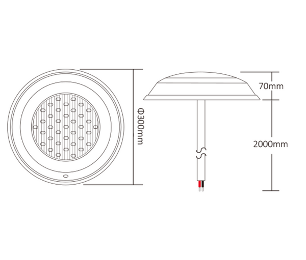 Miboxer 9W RGB-LED-Poolleuchte zur Wandmontage 24V (PLC-WP1) - Miboxer Shop