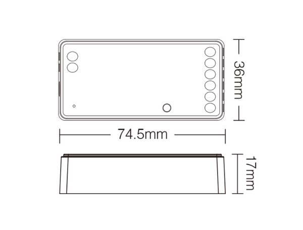 Miboxer 5-in-1 LED Controller (2,4 GHz) mit geringem Stromverbrauch - Miboxer Shop