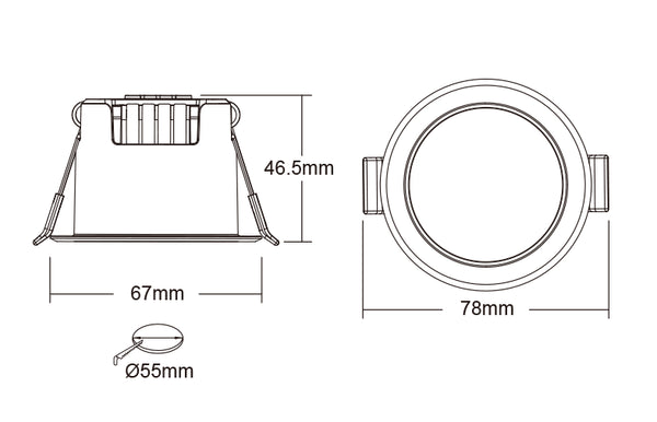 Miboxer Mikrowellenradar-Sensor zur Erkennung menschlicher Anwesenheit (2.4 GHz) - Miboxer Shop