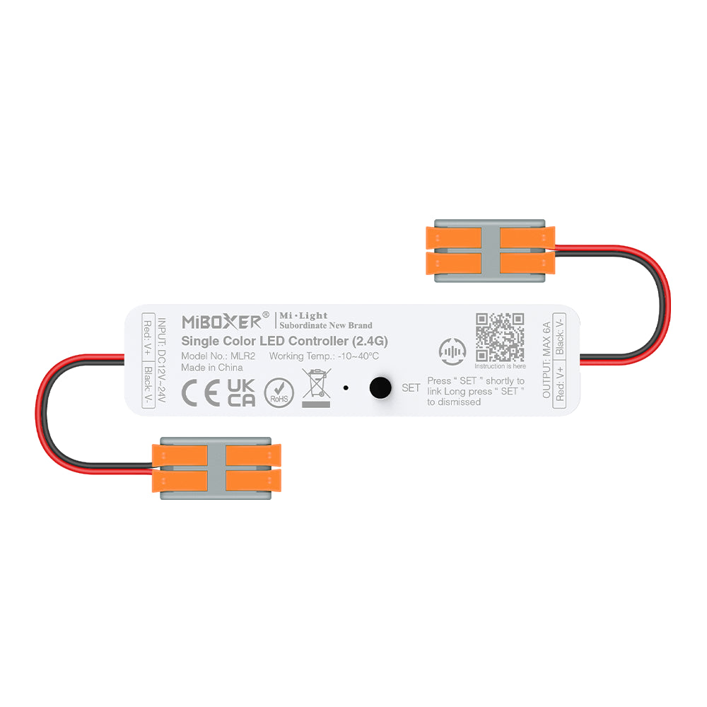 Miboxer MLR2 Mini-Einzelfarben-LED-Controller 2,4 GHz （MLR2） - Miboxer Shop