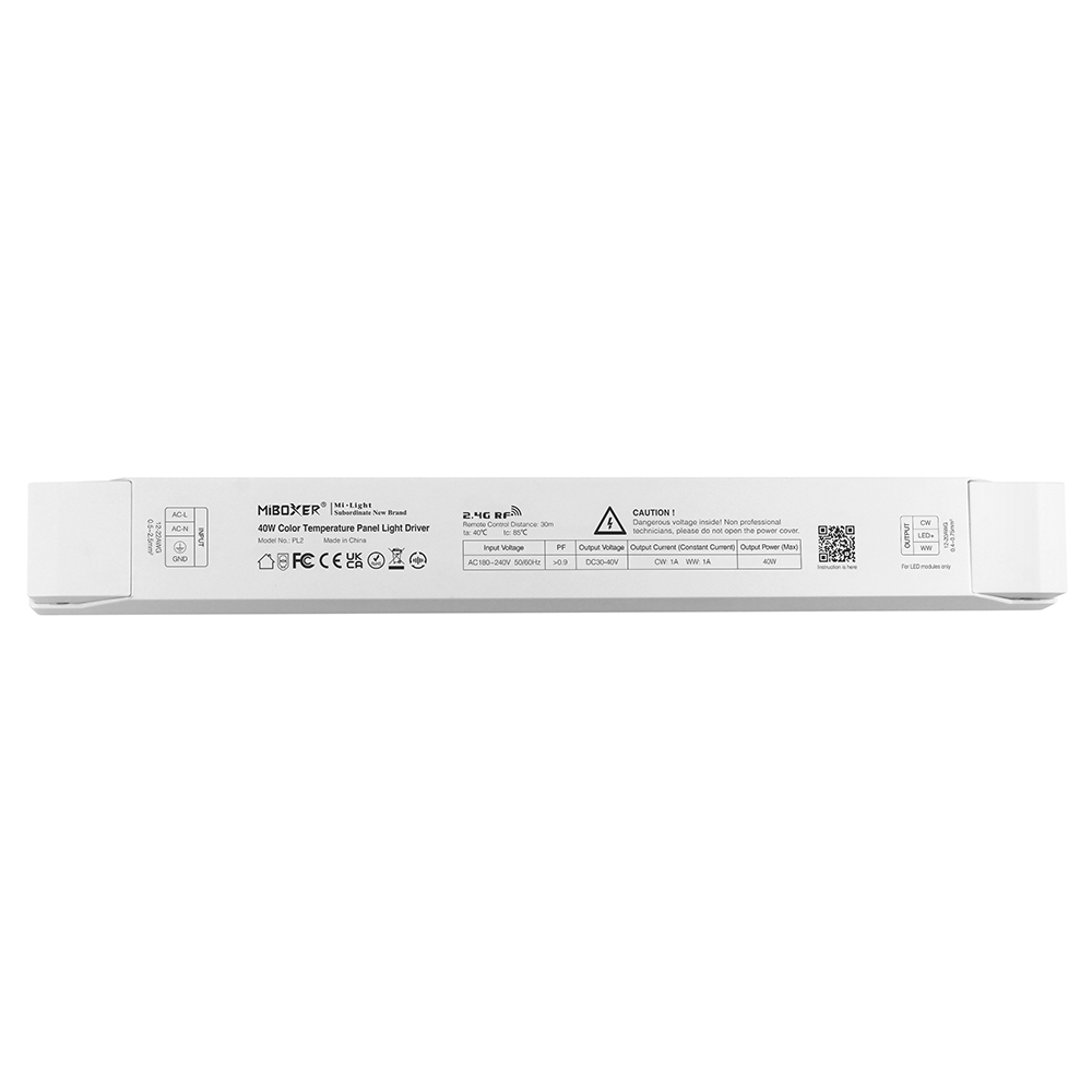 Miboxer 40W Farbtemperatur-Panel-Lichttreiber  (PL2) - Miboxer Shop