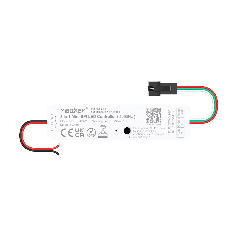 Miboxer SPIR3-M 3-in-1-Mini-SPI-LED-Controller 2.4GHz （SPIR3-M） - Miboxer Shop